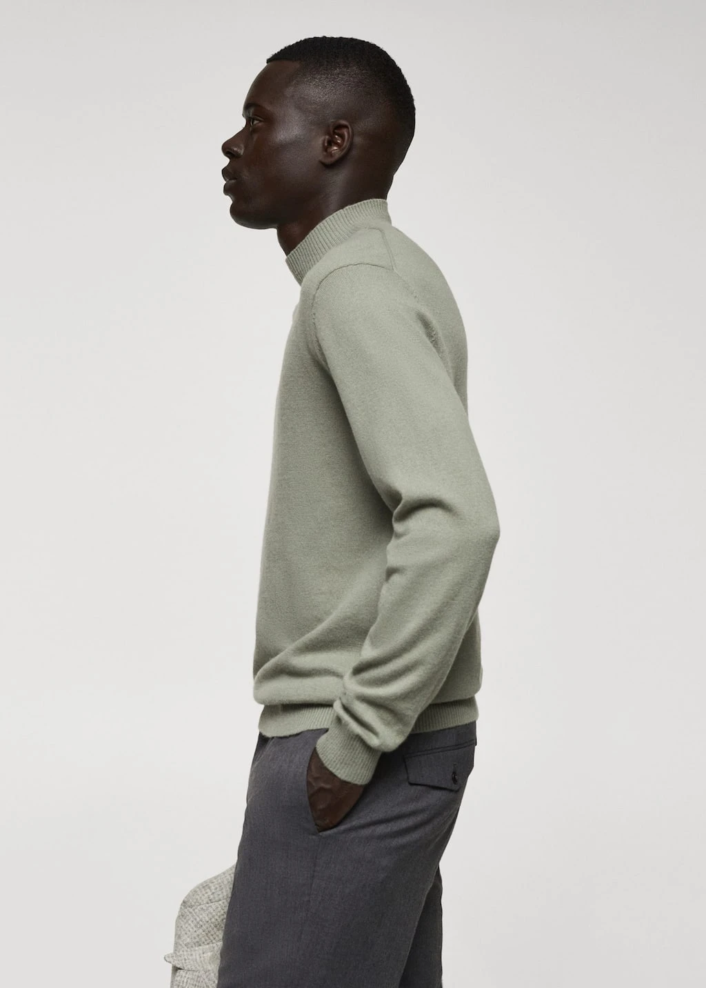 Pull-over Col Montant Laine Cachemire – Image 5