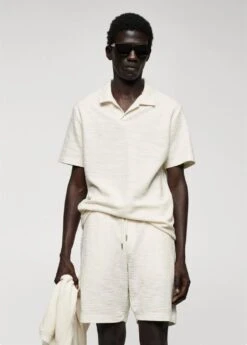 Polo Structuré Col Bowling