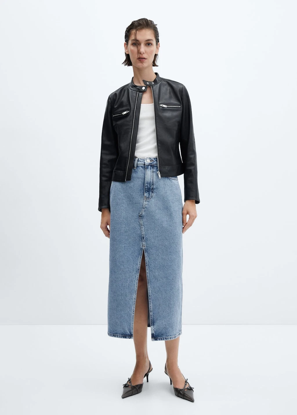 Jupe Midi En Jean – Image 2