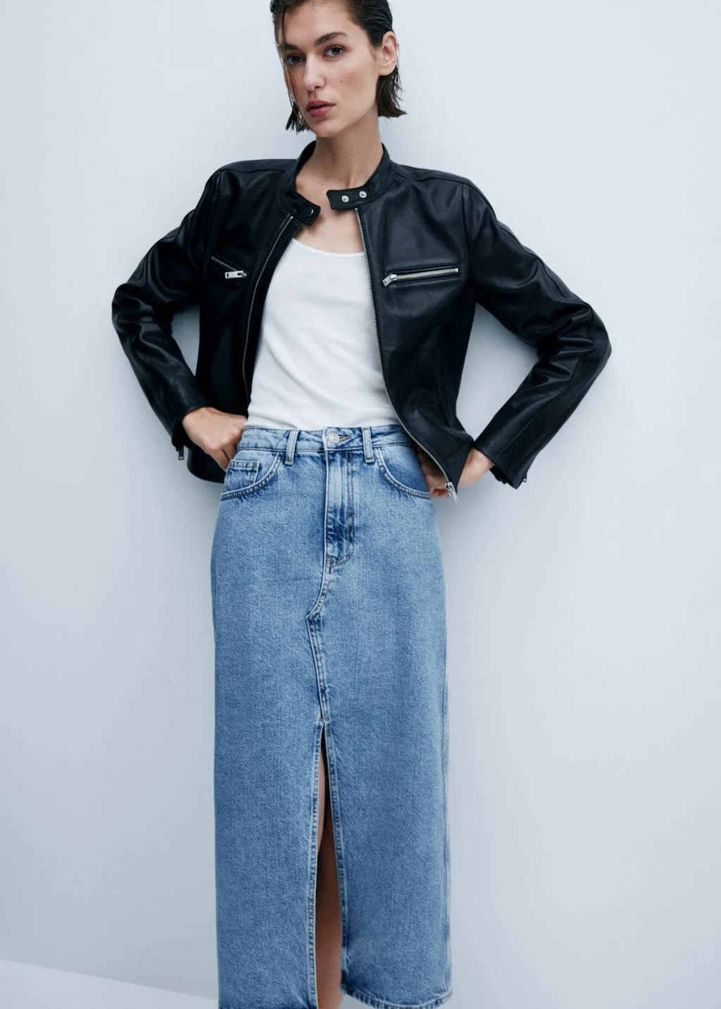 Jupe Midi En Jean – Image 4