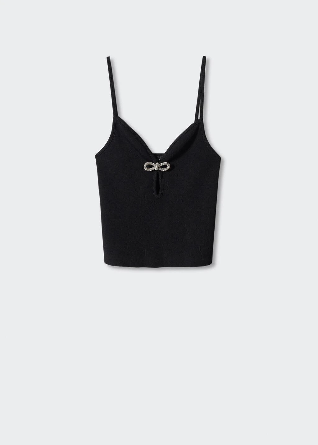 Top Maille DĂ©tail Strass â Image 7