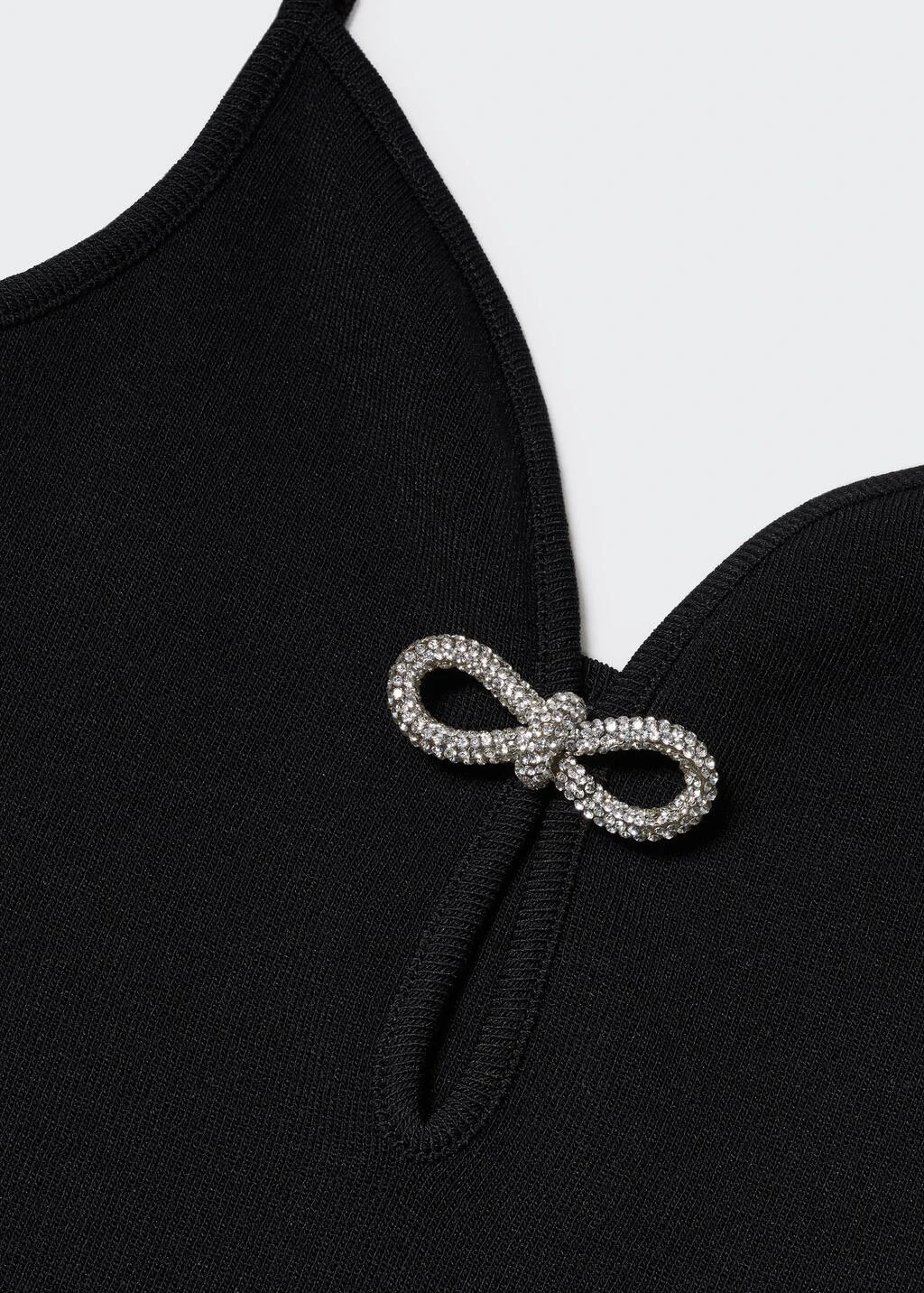 Top Maille DĂ©tail Strass â Image 6