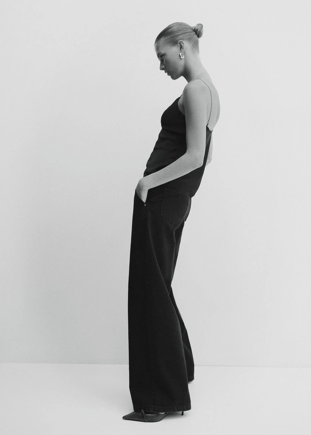 Top Satin Col BĂ©nitier â Image 5