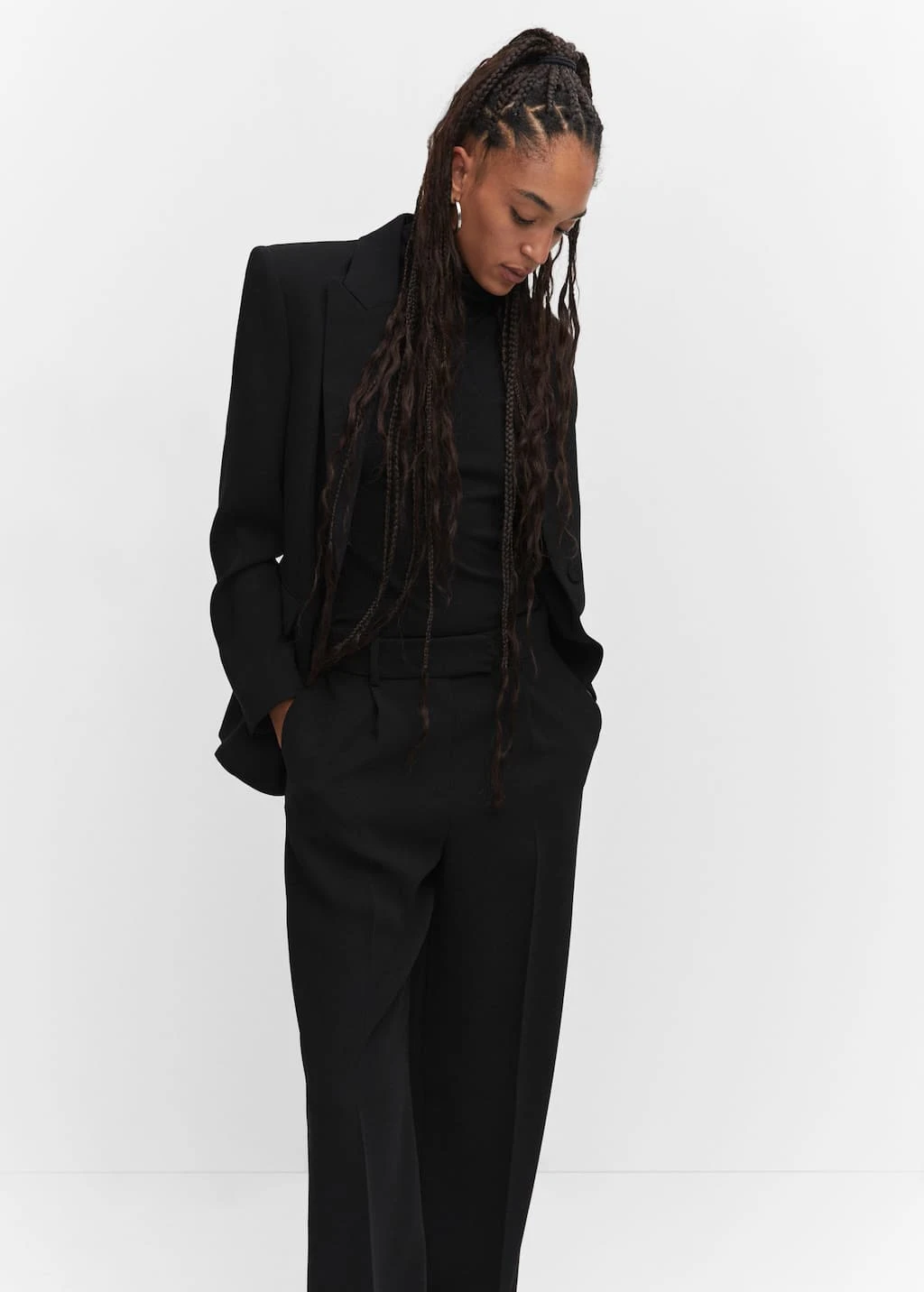 Pantalon Pinces Wideleg â Image 4