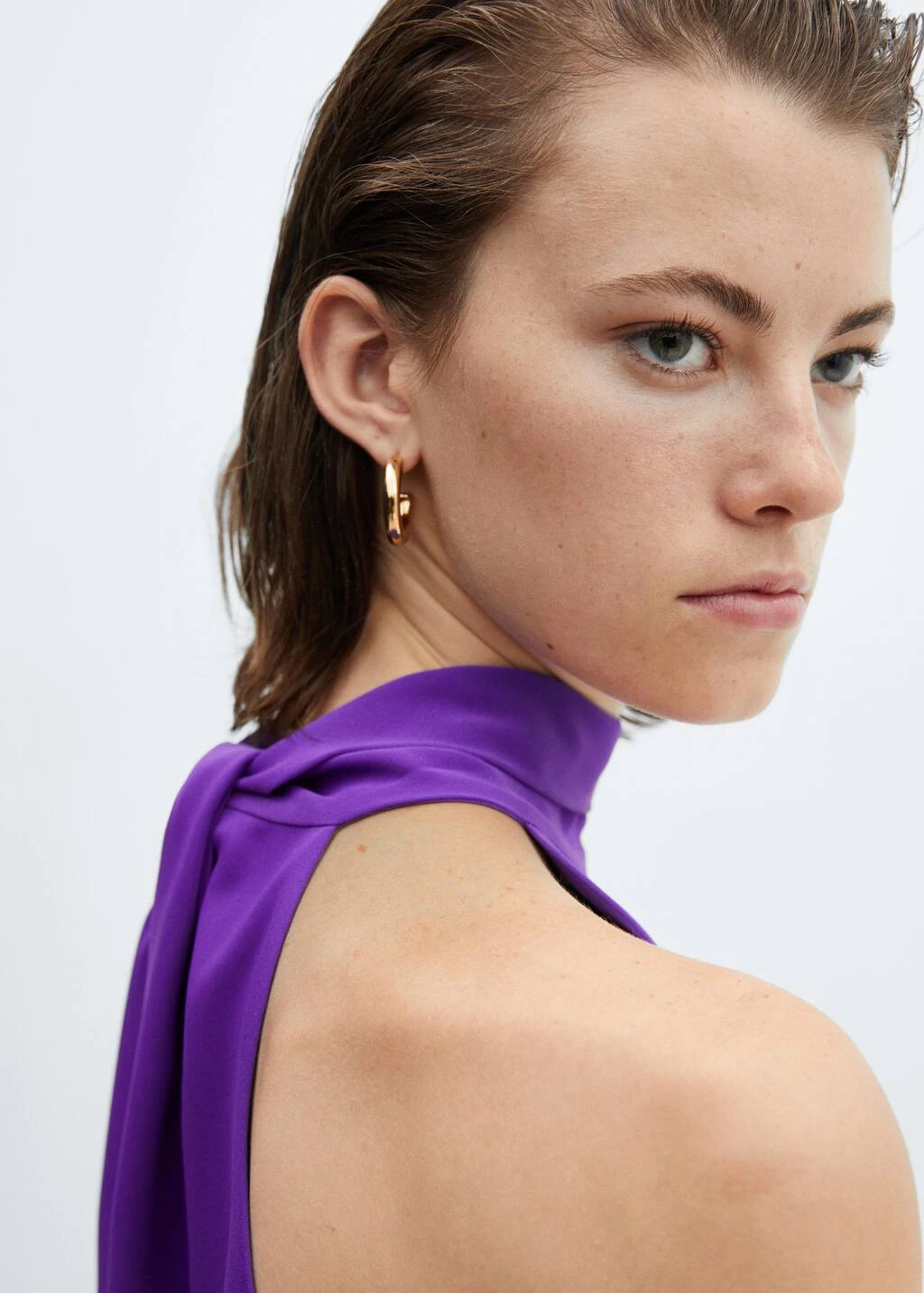 Robe Emmanchures Américaines Nœud – Image 4