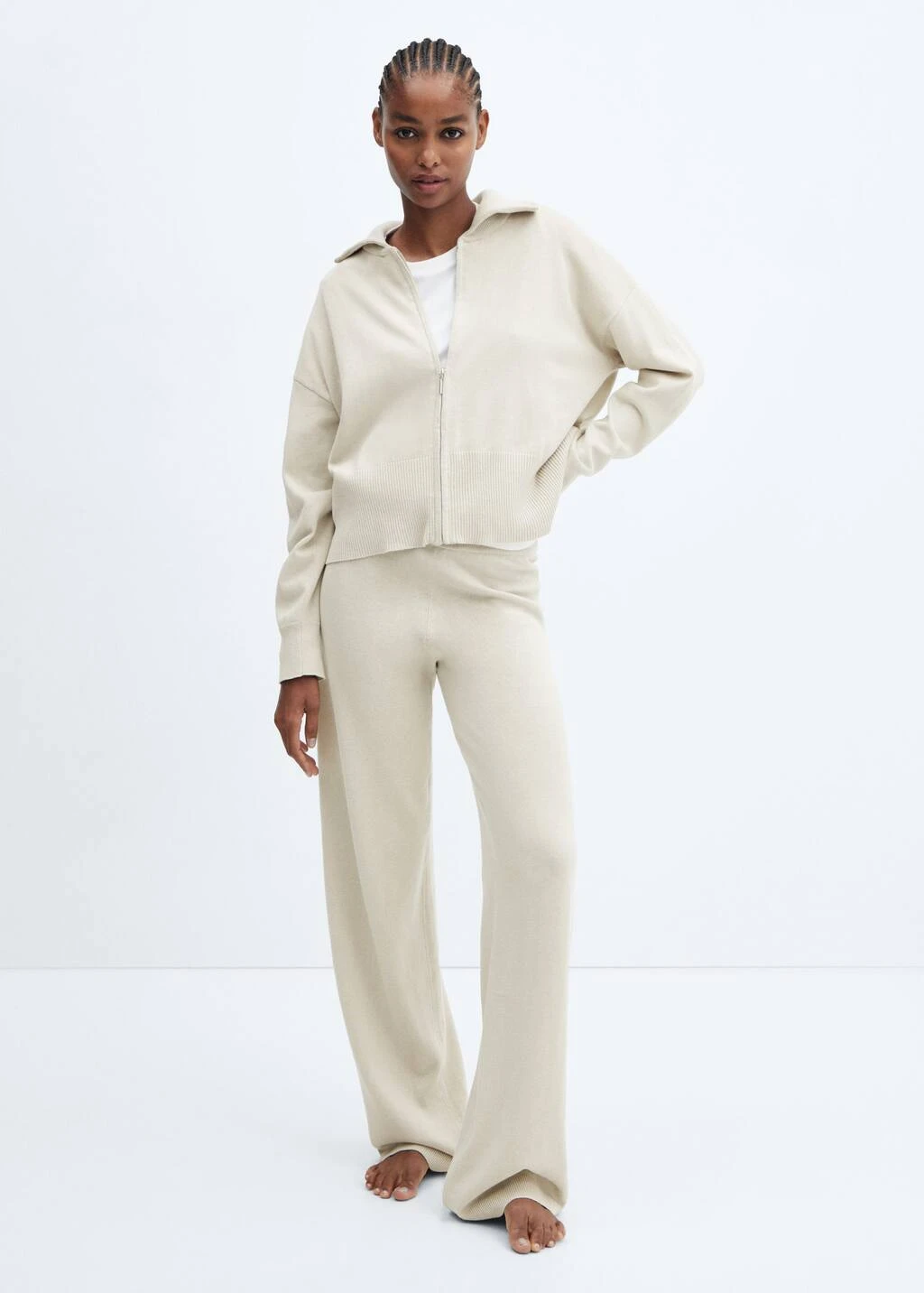 Veste Pyjama Fermeture Éclair