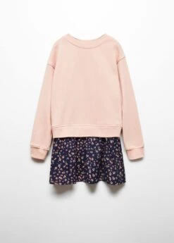 Robe Sweat-shirt Jupe Imprimée