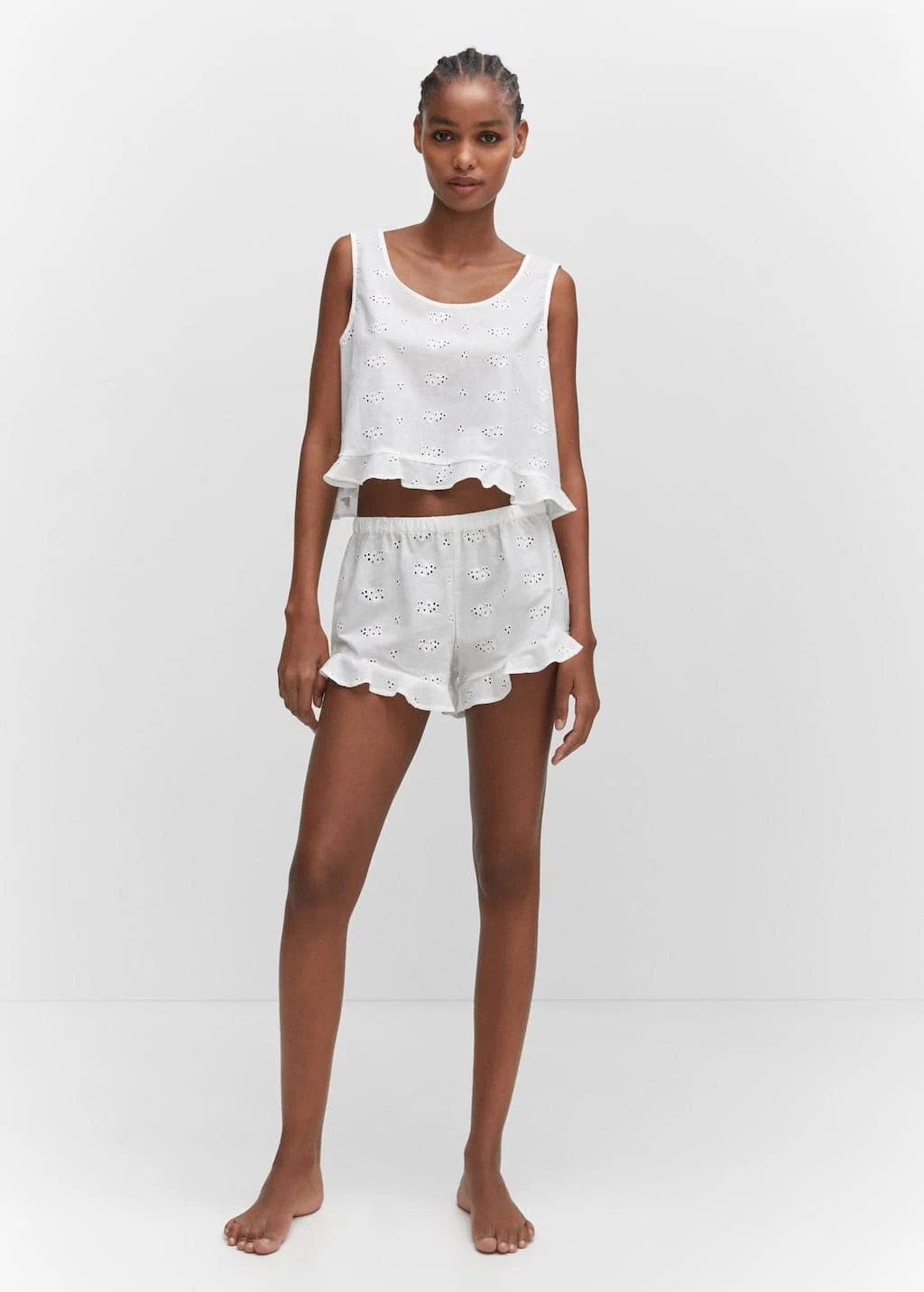 Top Pyjama Détails Ajourés – Image 3