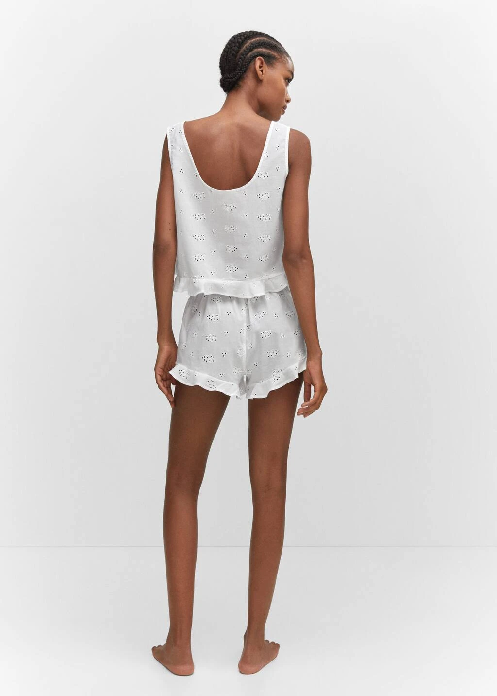 Top Pyjama Détails Ajourés – Image 4