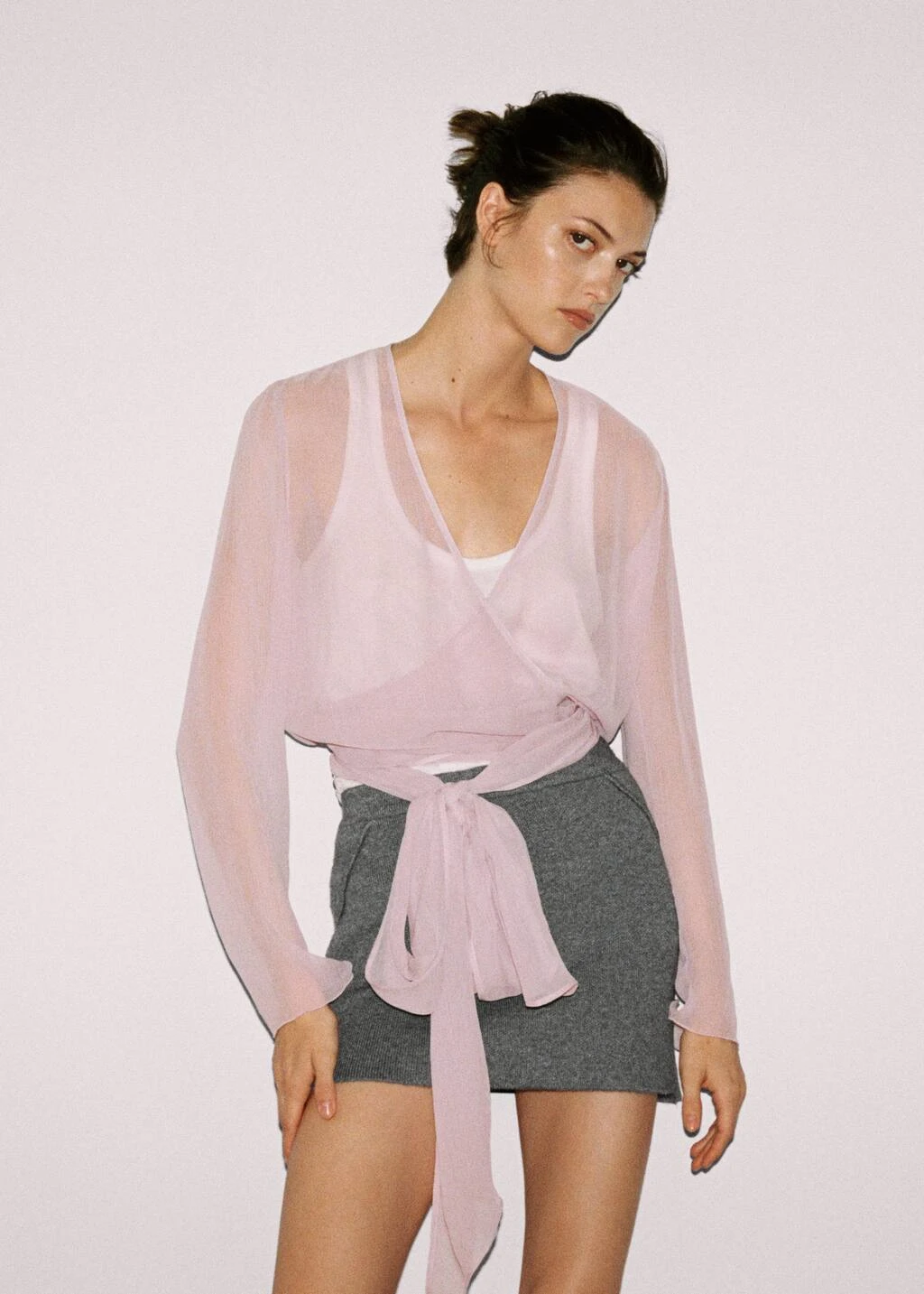 Minijupe Maille Coutures – Image 5