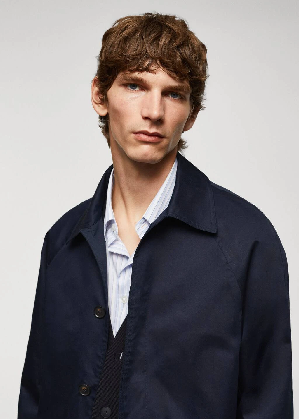 Trench Long Coton Relaxed-fit – Image 4