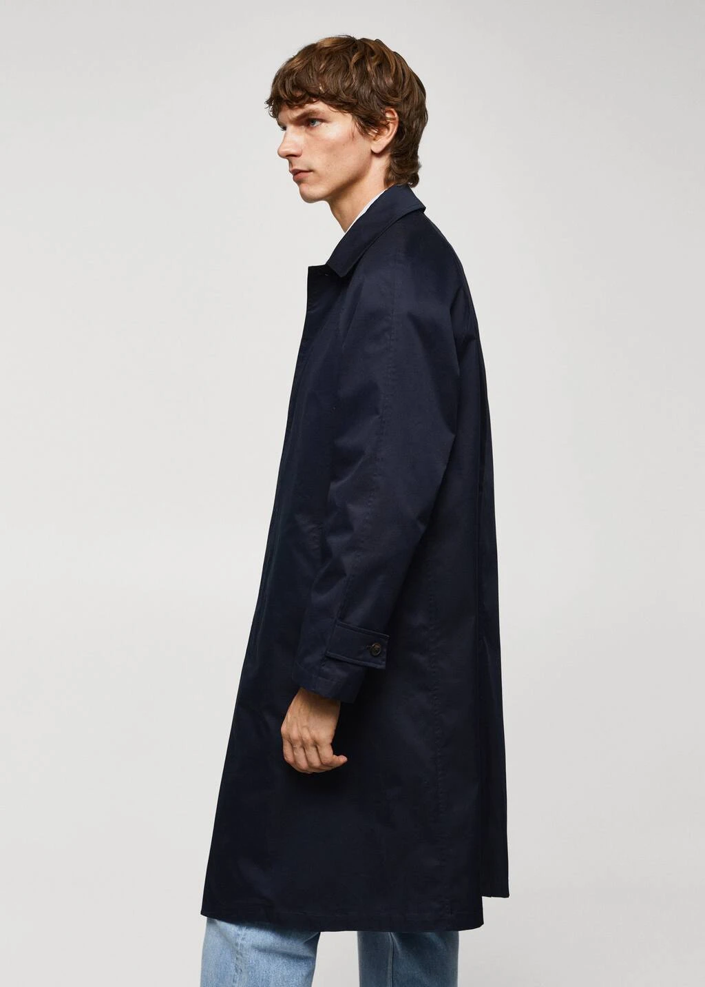 Trench Long Coton Relaxed-fit – Image 5