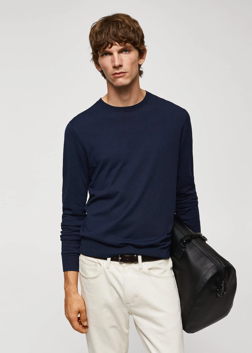 Pull-over Fin Modal-soie – Image 8