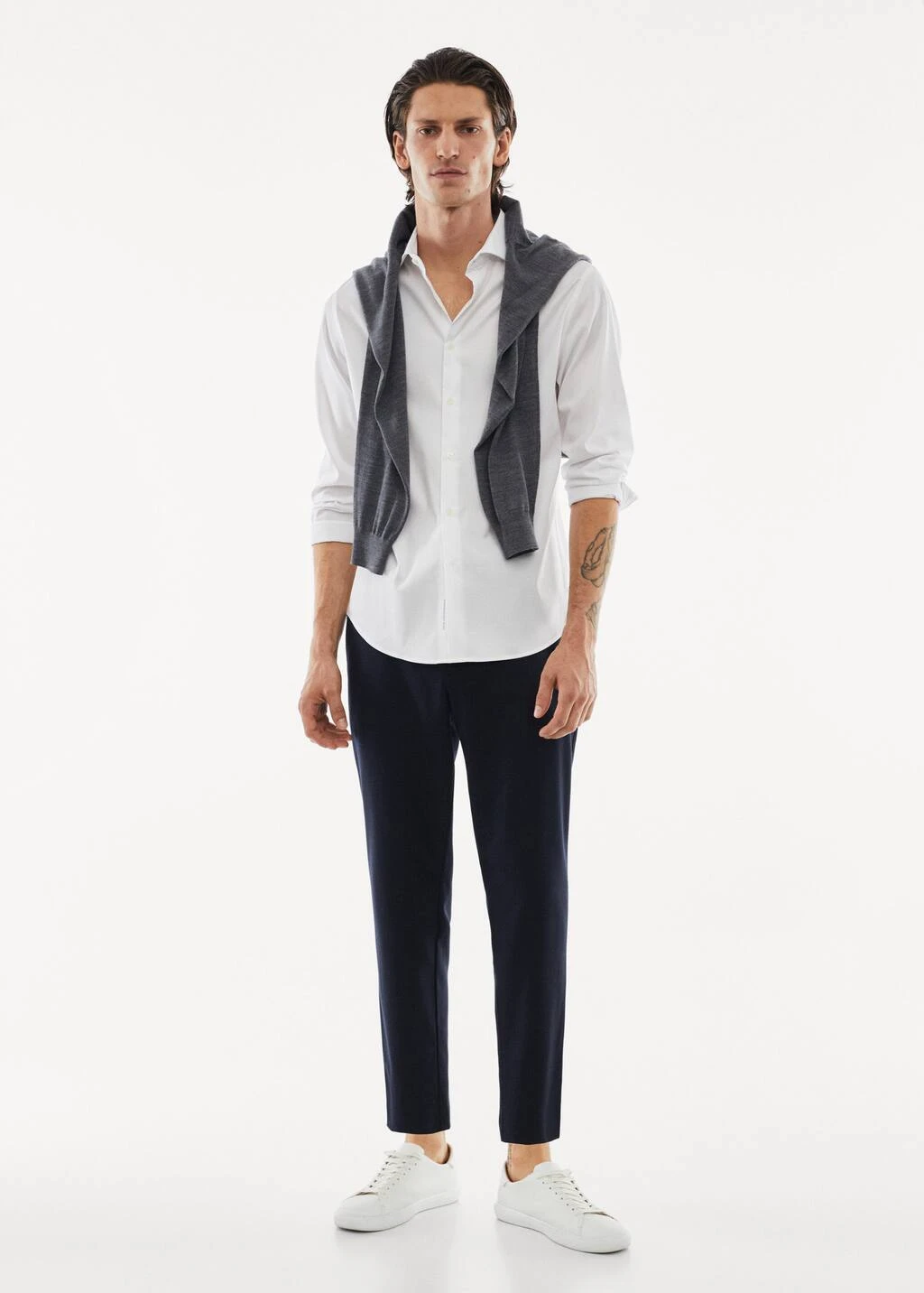 Chemise Costume Micro-structure Stretch â Image 2