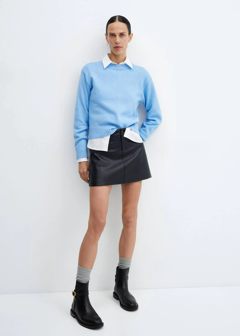 Bottines Boucle Empiècement élastique