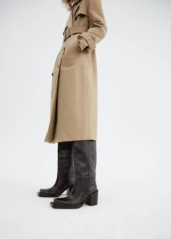 Bottes Hautes En Cuir