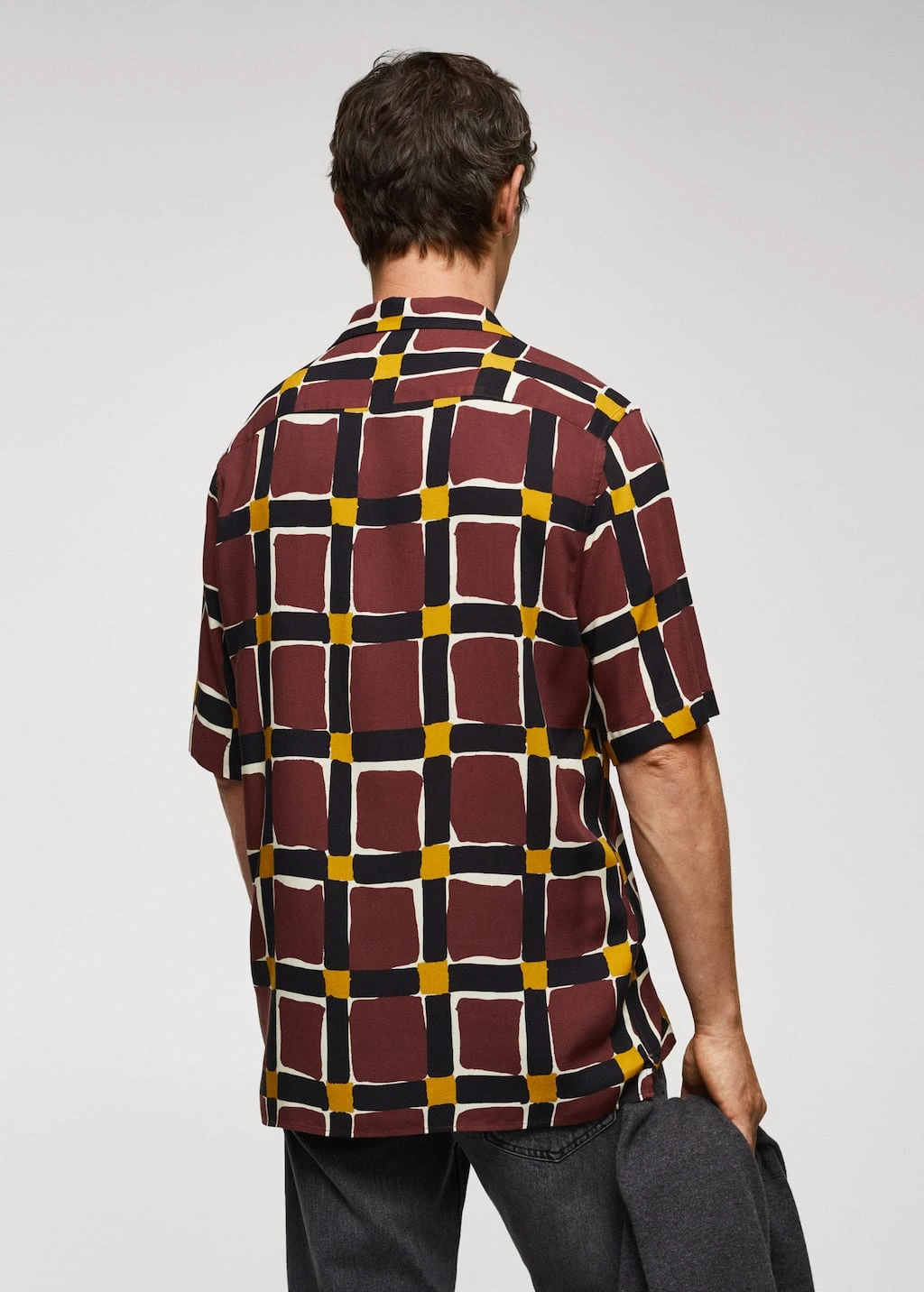 Chemise Fluide En Imprimé Géométrique – Image 3