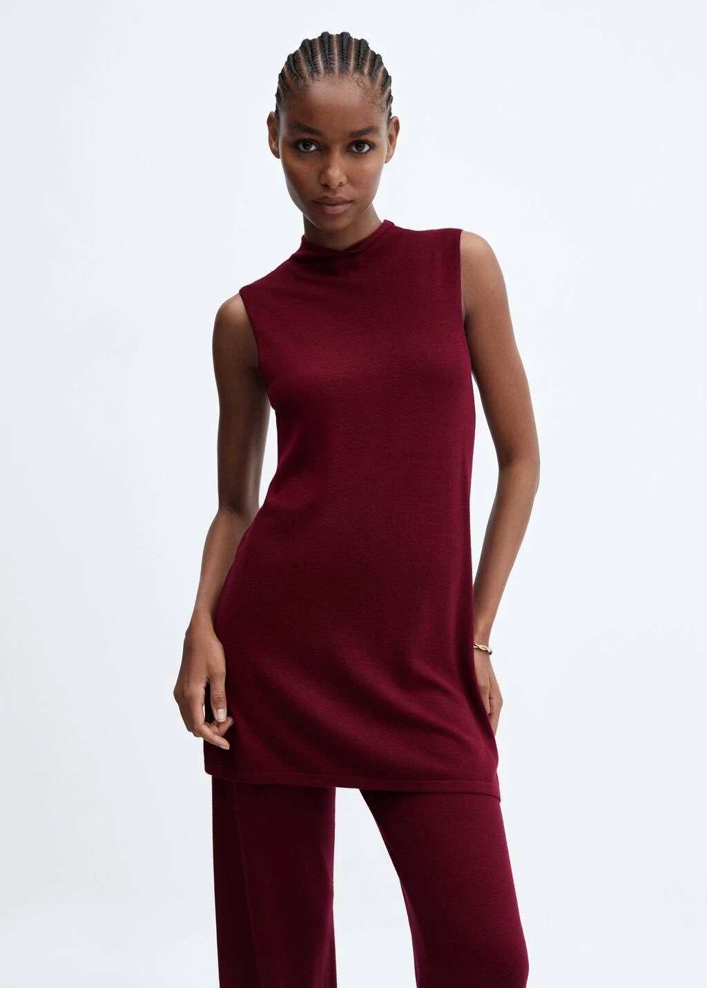 Pantalon Wideleg Maille Fine â Image 11