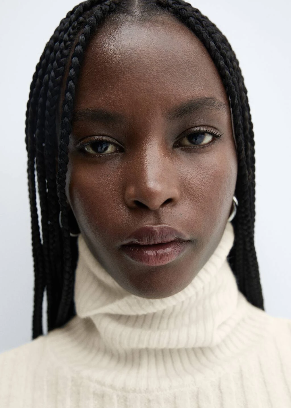 Gilet Maille Côtelée Col Roulé – Image 4