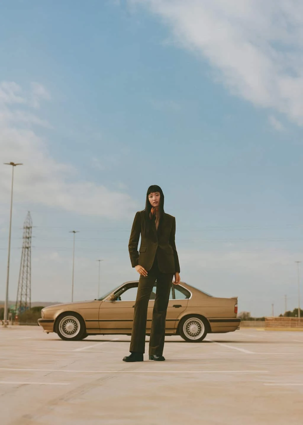 Pantalon Costume Velours Ras â Image 6