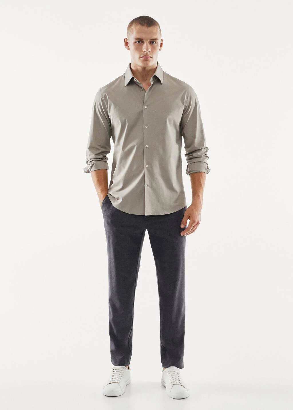 Pantalon Slim Fit Tissu Technique – Image 10