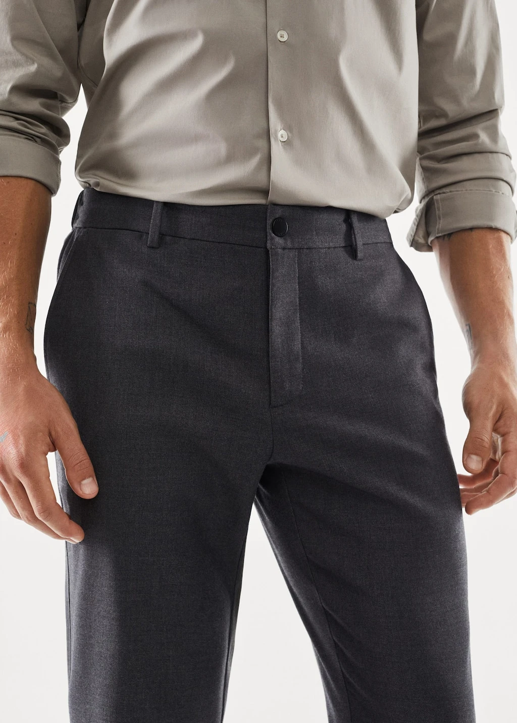Pantalon Slim Fit Tissu Technique – Image 12