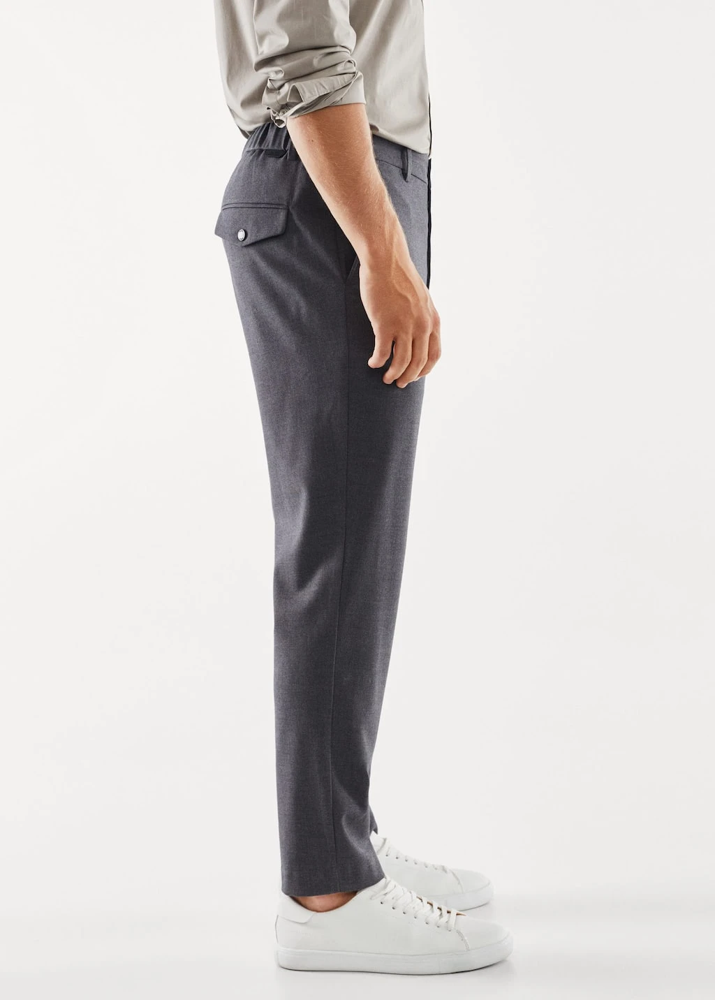 Pantalon Slim Fit Tissu Technique – Image 14