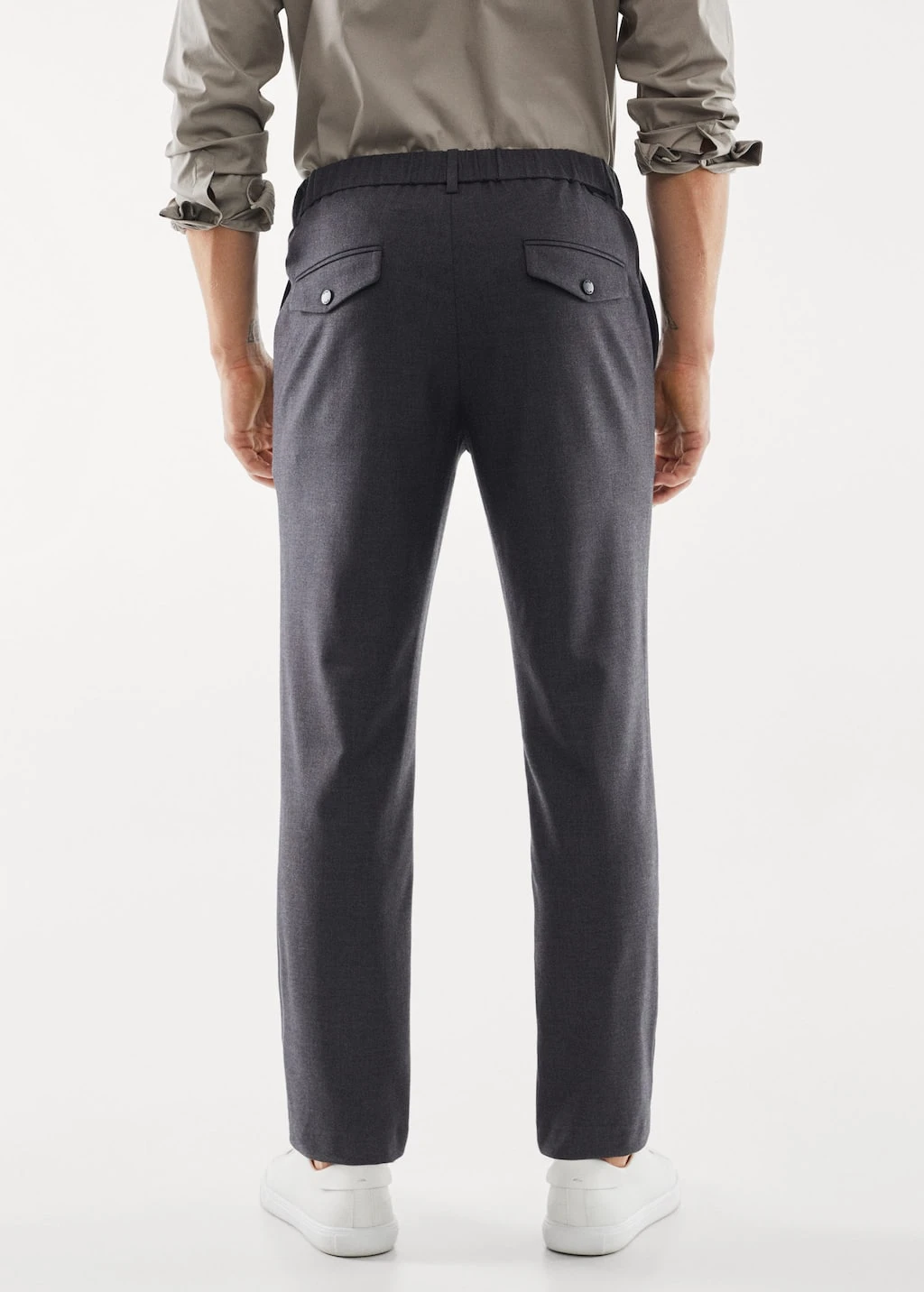 Pantalon Slim Fit Tissu Technique – Image 11