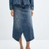 Jupe Denim Asymétrique