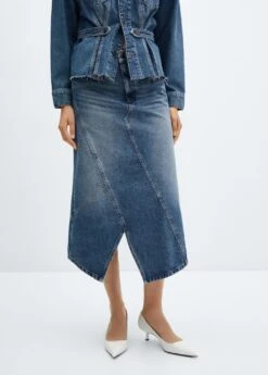 Jupe Denim Asymétrique