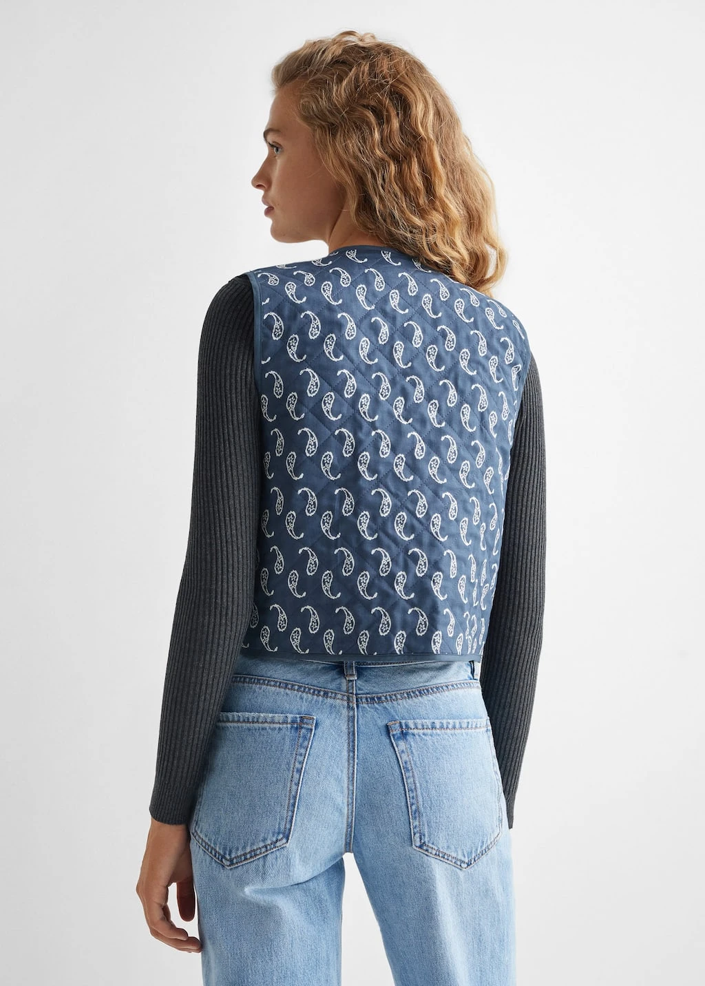 Gilet En Imprimé Cachemire – Image 3