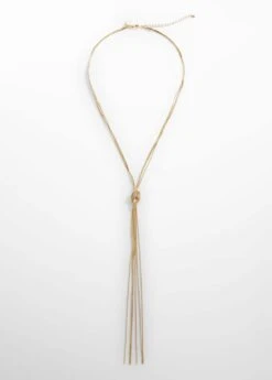 Collier Chaînes Nœud