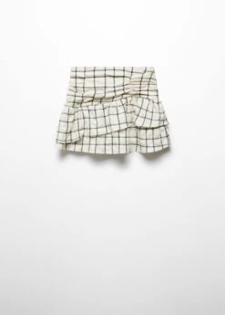 Jupe Volantée à Carreaux