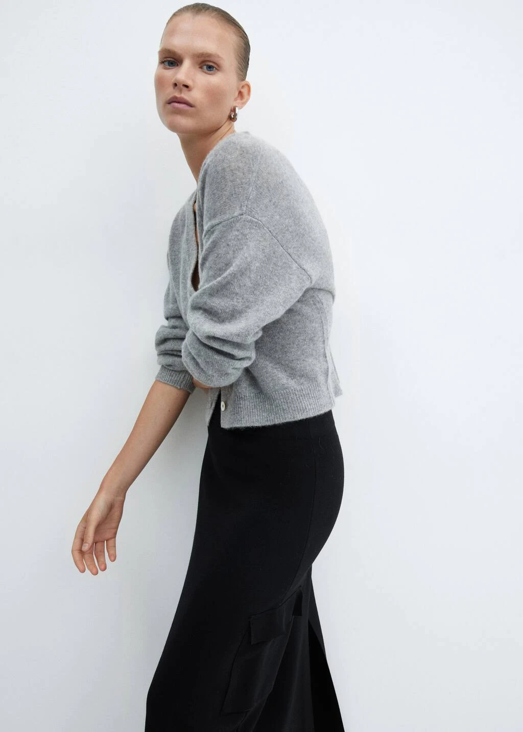 Jupe Maille Poches Cargo – Image 4