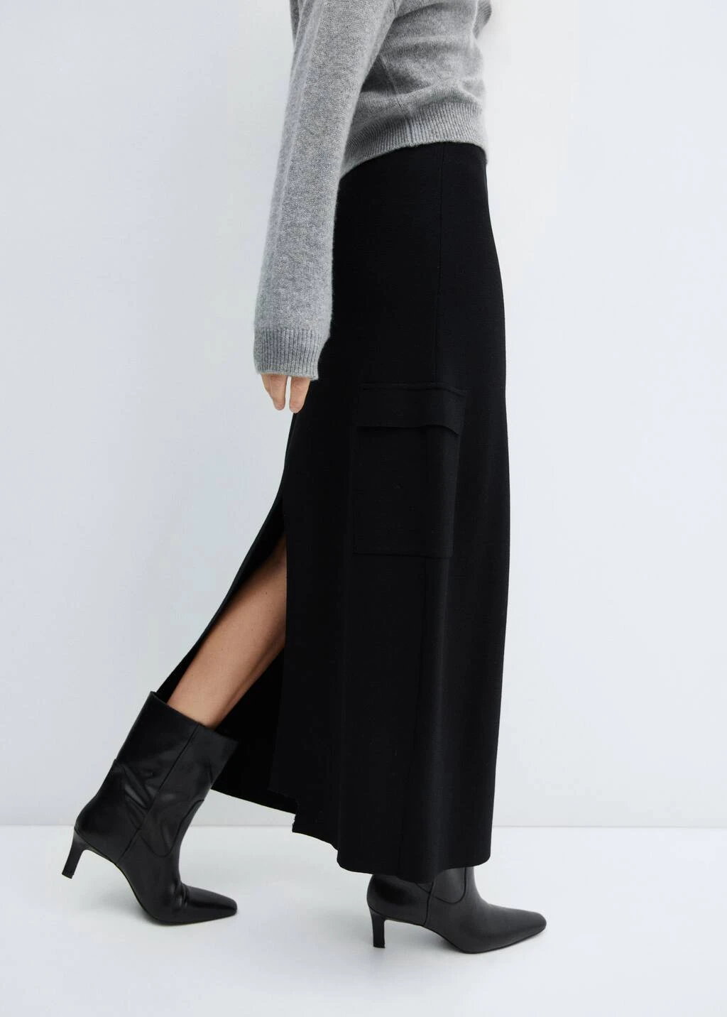 Jupe Maille Poches Cargo – Image 6