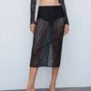 Jupe Midi Dentelle