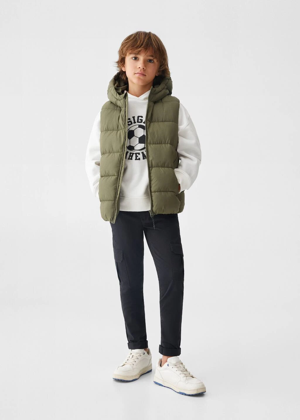 Gilet MatelassĂ© Polaire â Image 2