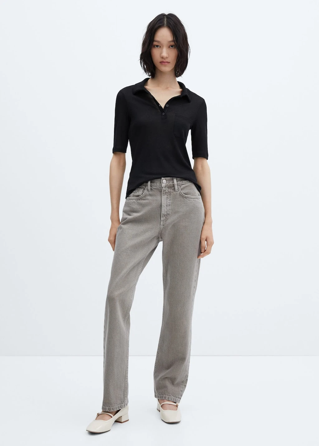 Polo Manches Courtes Boutons â Image 9