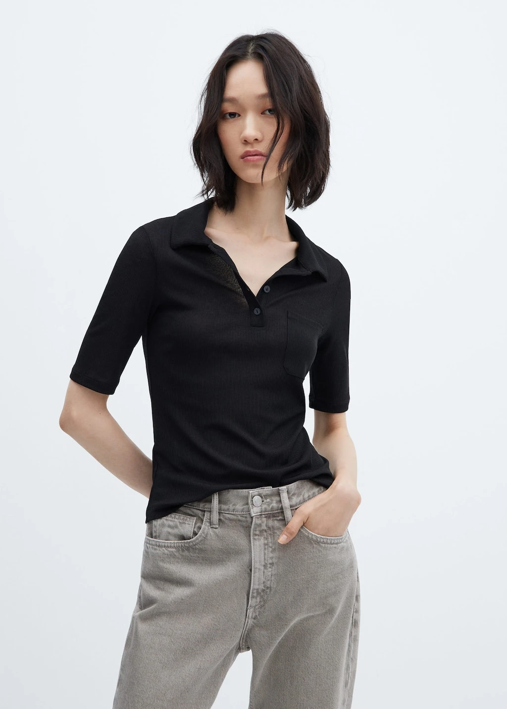 Polo Manches Courtes Boutons â Image 8