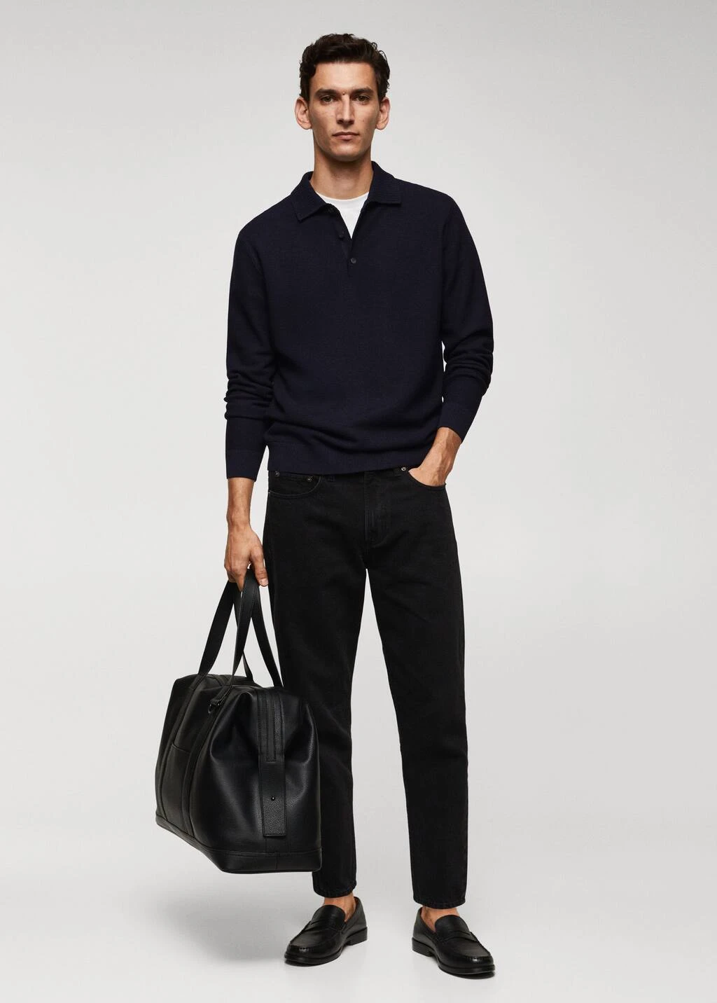 Polo Maille Fine Structuré – Image 2