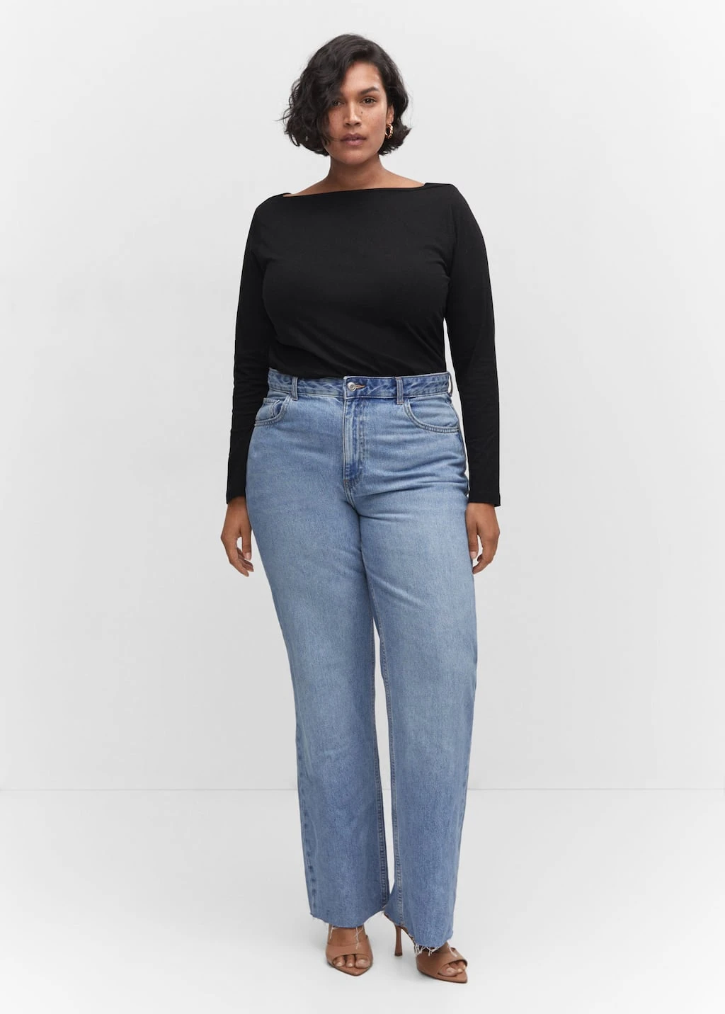 T-shirt Col Bateau Coton â Image 14