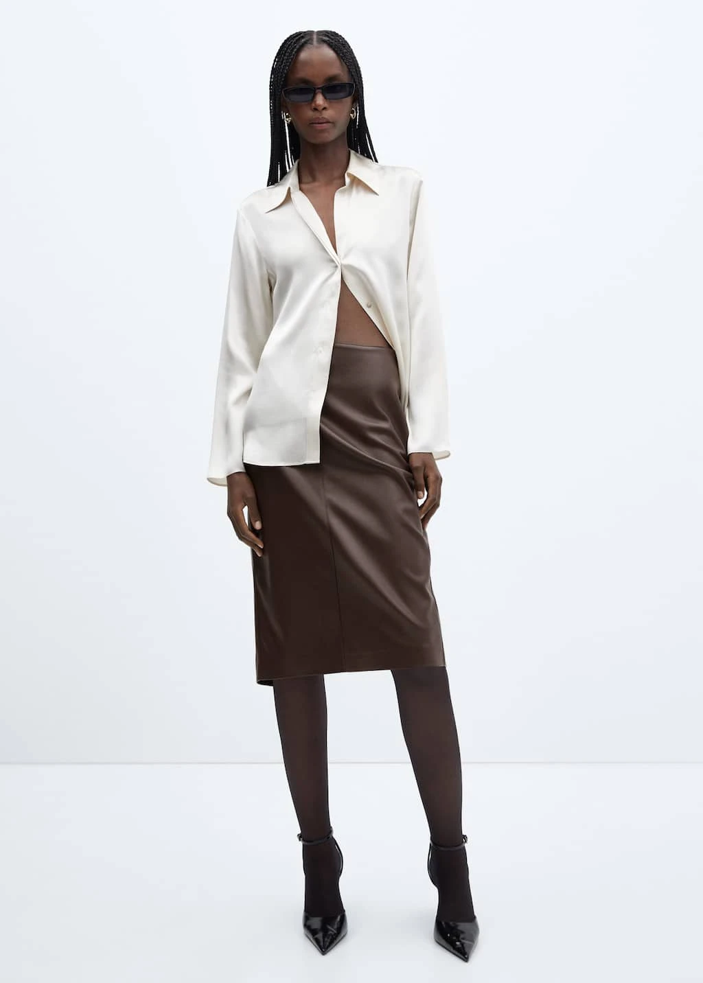 Jupe Crayon Similicuir – Image 2