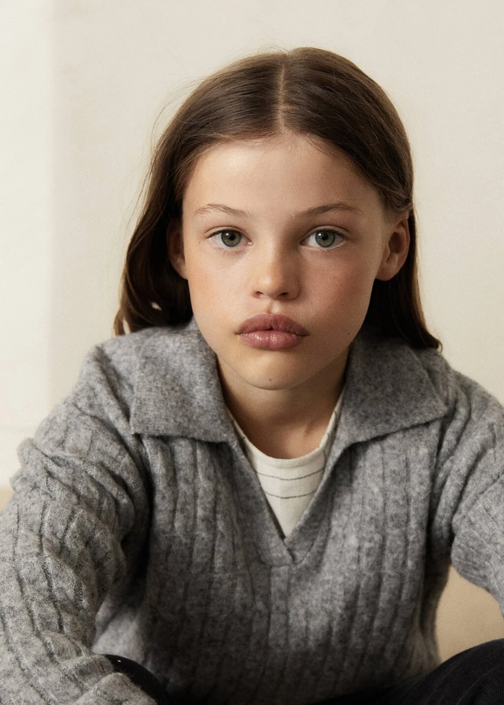 Pull-over Maille Col Polo