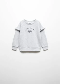 Sweat-shirt Coton Volants