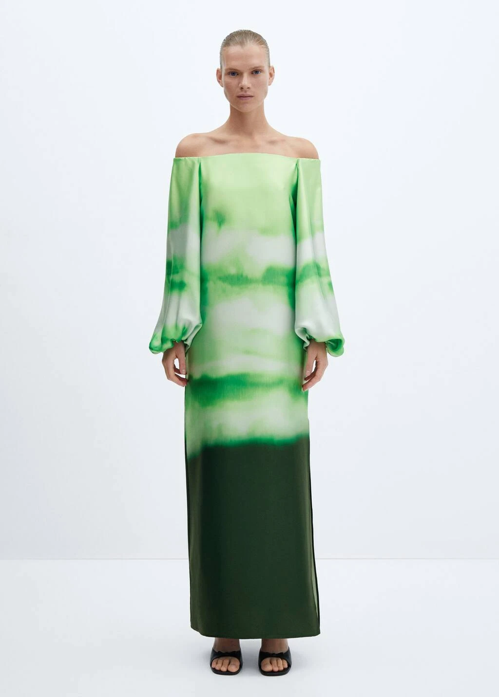 Robe Dégradée épaules Dénudées – Image 2