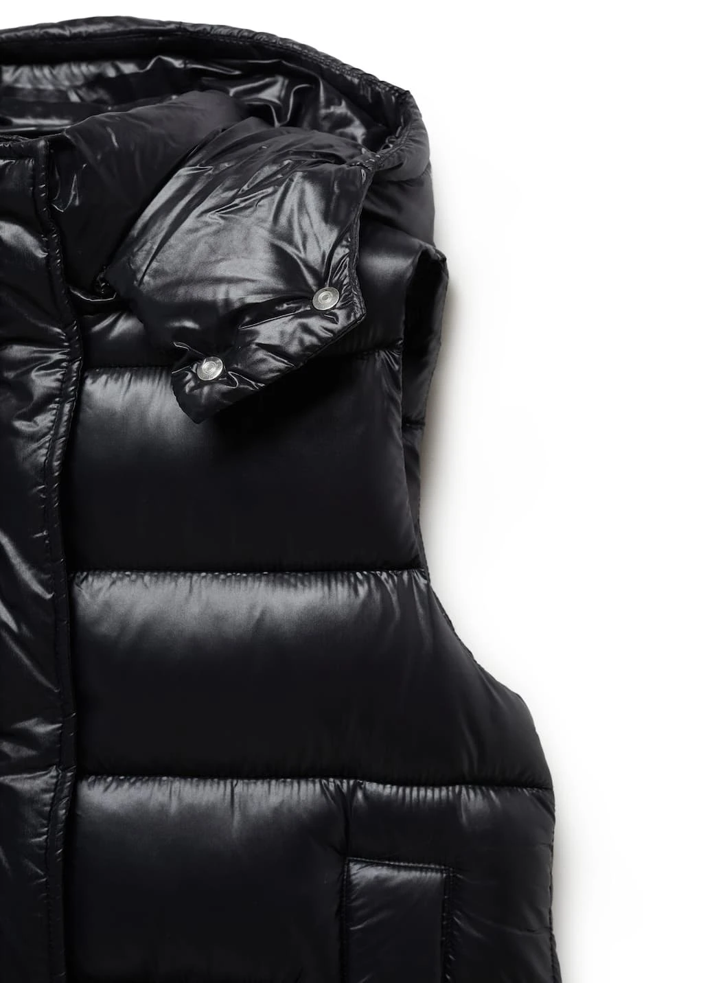 Gilet Matelassé Imperméable à Capuche – Image 15