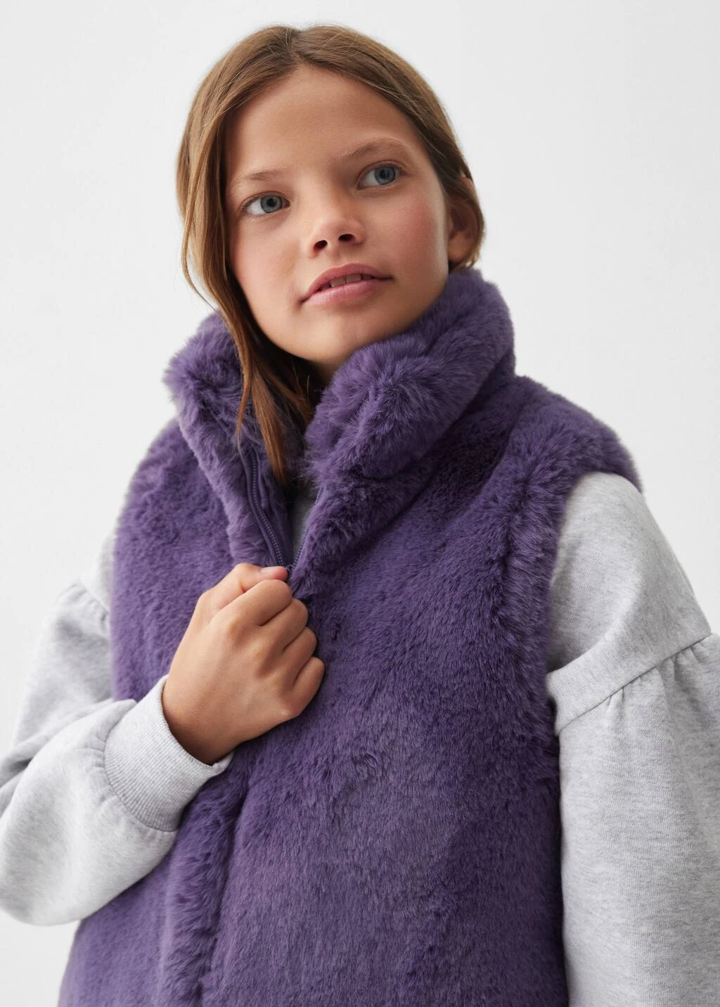 Gilet Fourrure Synthétique – Image 9