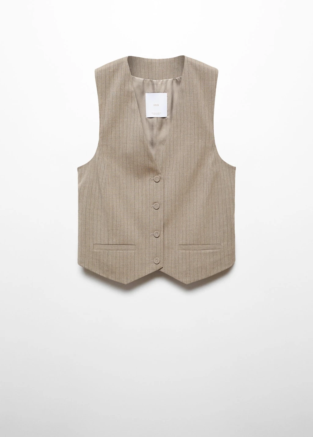 Gilet Fines Rayures – Image 7
