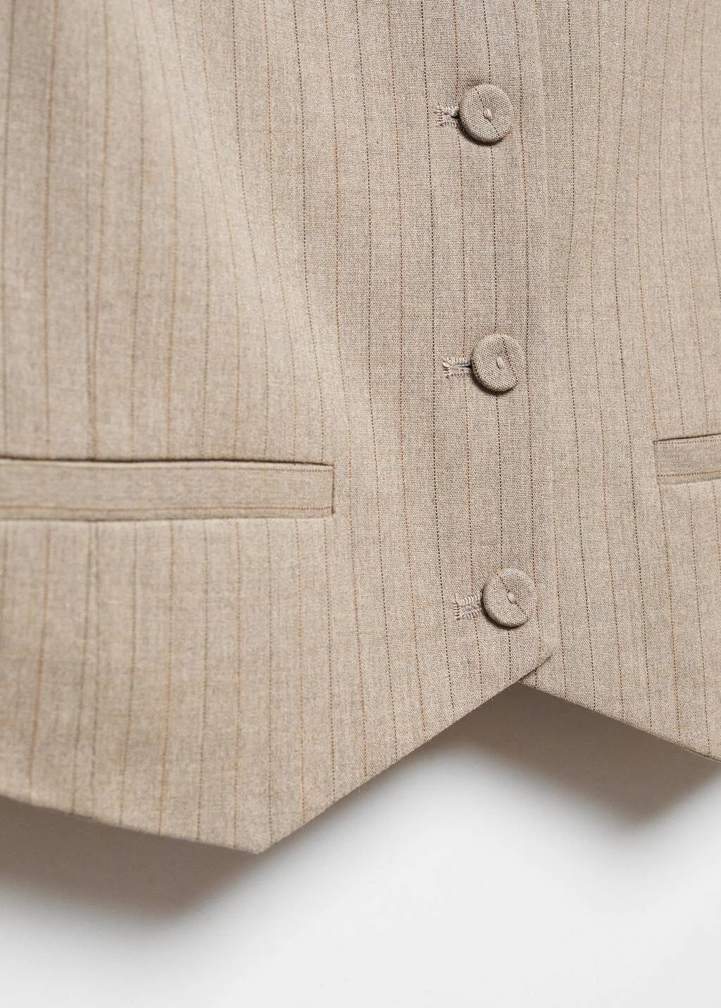 Gilet Fines Rayures – Image 6