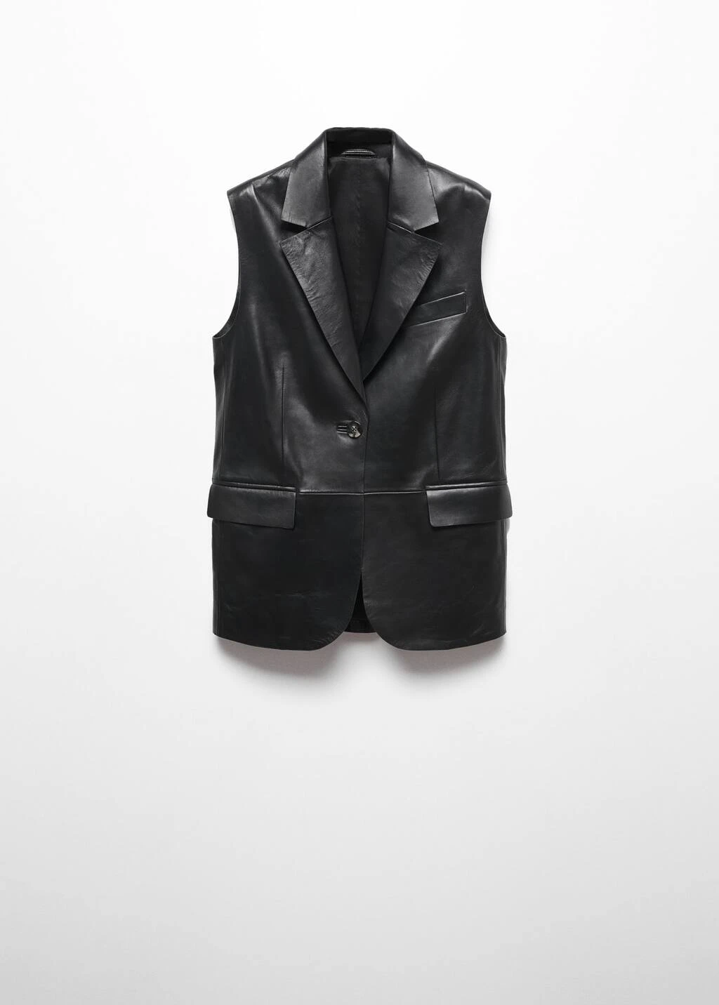 Gilet Long Cuir – Image 6